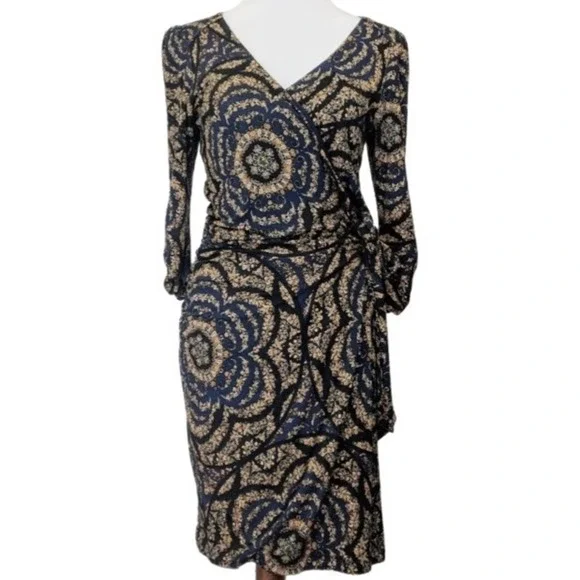 Anthropologie Vanessa Virginia Tie Wrap Dress - Picture 1 of 10